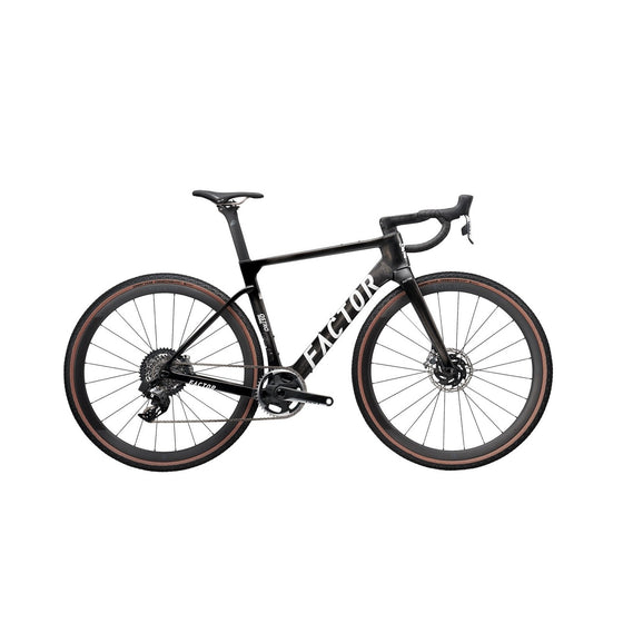 ostro gravel bike Factor OSTRO Gravel Gloss Black – East City Cycles