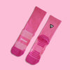 Versus Classic Active Crew Tab Pink Socks