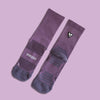 Versus Classic Active Crew Tab Plum Socks
