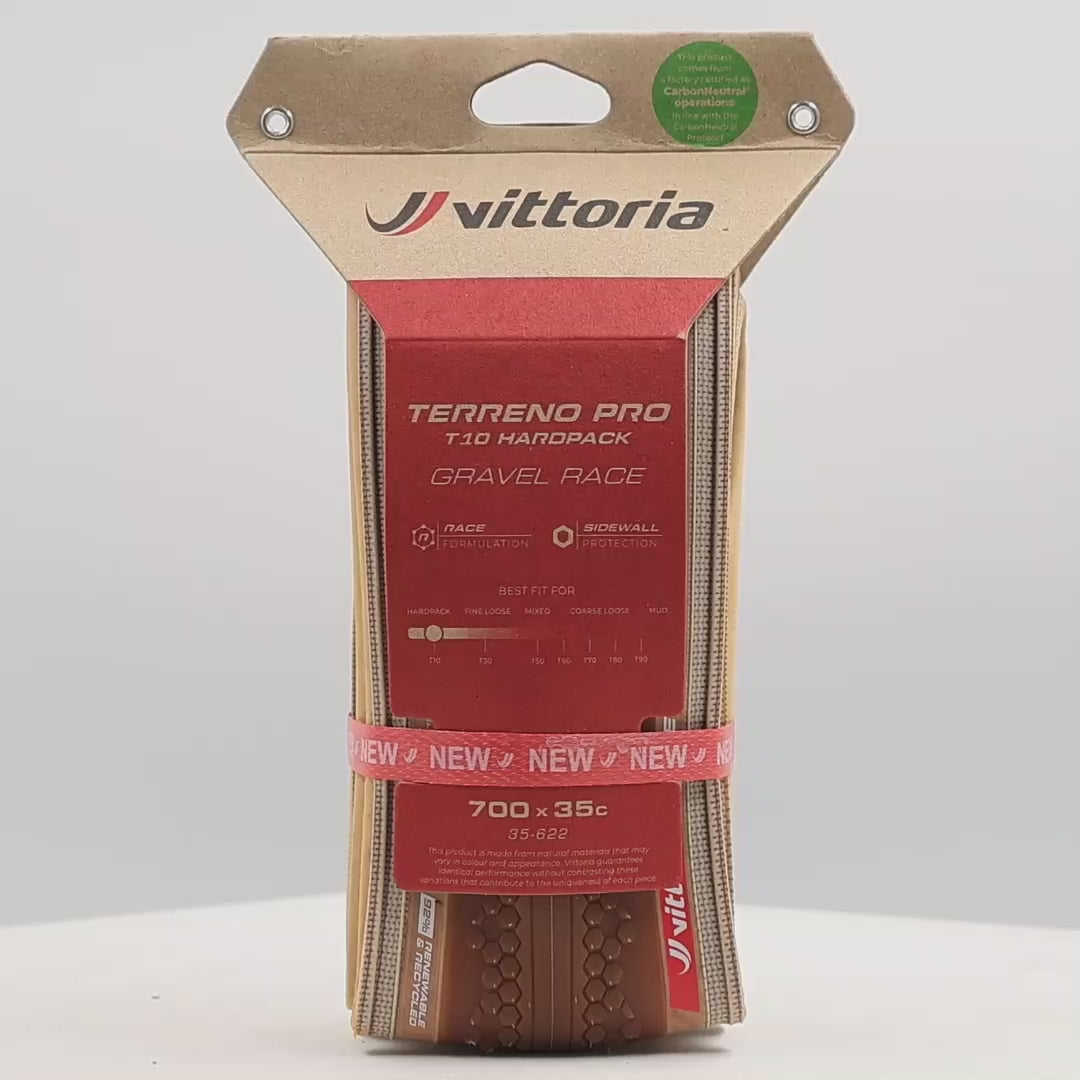 Vittoria Terreno Pro T10 Hardpack Brown